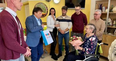 Weller Pálnét köszöntötték