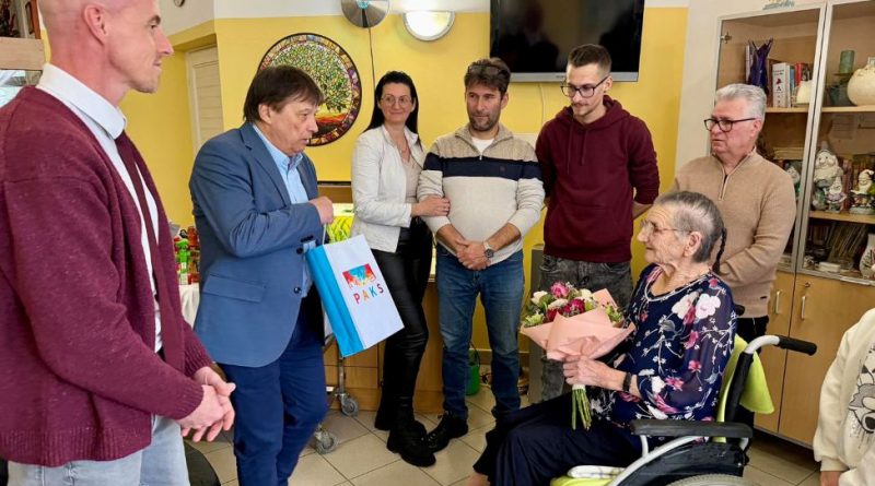 Weller Pálnét köszöntötték