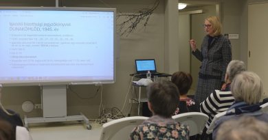 A német lakosság kitelepítéséről szólt az előadás