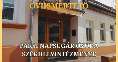 Oviismertető – 2026.03.10. – Paksi Napsugár Óvoda székhelyintézménye
