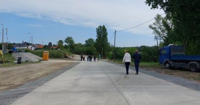 Elkészült a csónaklerakóhoz vezető út