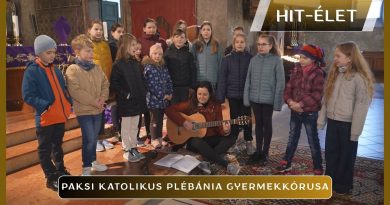 Hit-Élet – 2026.04.01. – Paksi Katolikus Plébánia gyermekkórusa