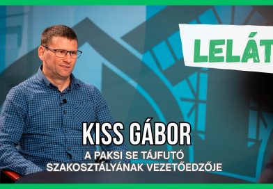 Lelátó – 2026.04.28. – Vendég: Kiss Gábor, a Paksi SE tájfutó szakosztályának vezetőedzője