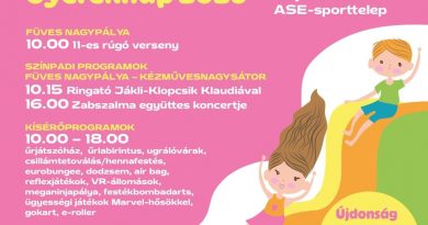 Ez lesz a városi gyermeknap programja Ez lesz a városi gyermeknap programja