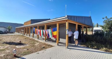 A csónakháznál táboroztak le a dunatúrázók A csónakháznál táboroztak le a dunatúrázók