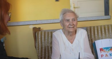 A 95 éves Mariska nénit köszöntötték