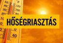 Hosszabbodik a hőségriasztás!