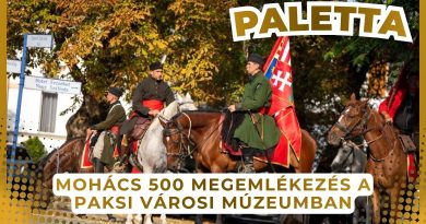 Paletta – 2026.08.27. – Mohács 500 megemlékezés a Paksi Városi Múzeumban