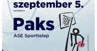 Szeptember ötödikén ismét streetball Pakson! Szeptember ötödikén ismét streetball Pakson!