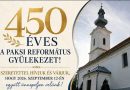 Jubileumot ünnepel a paksi református gyülekezet Jubileumot ünnepel a paksi református gyülekezet