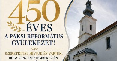 Jubileumot ünnepel a paksi református gyülekezet Jubileumot ünnepel a paksi református gyülekezet