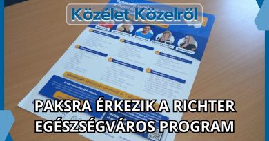Közélet Közelről – 2026.09.04. – Paksra érkezik a Richter Egészségváros Program