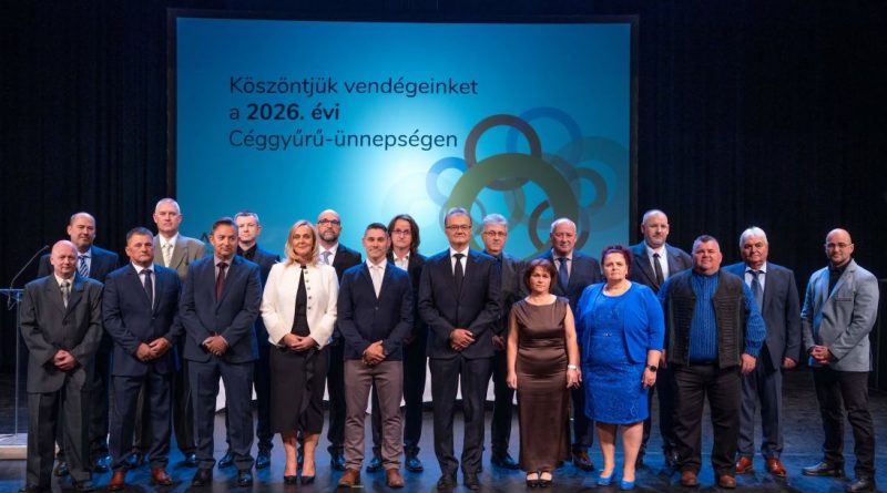 Ők kaptak Céggyűrű kitüntetést Ők kaptak Céggyűrű kitüntetést
