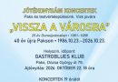 Vissza a városba – jótékonysági koncert
