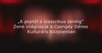 Zene Világnapja a Csengey Dénes Kulturális Központban  – 2026.10.01.
